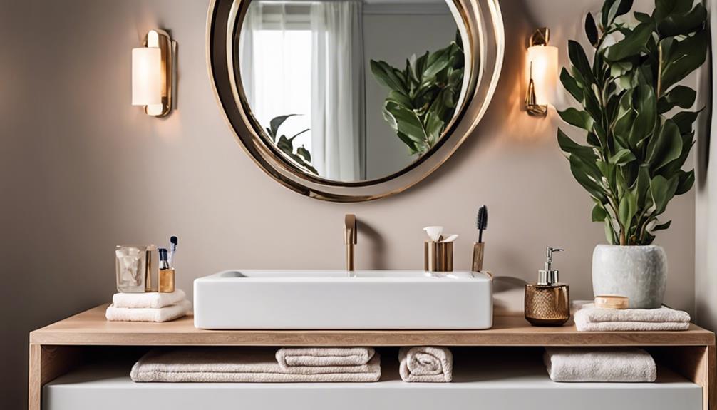 bathroom vanity decor essentials