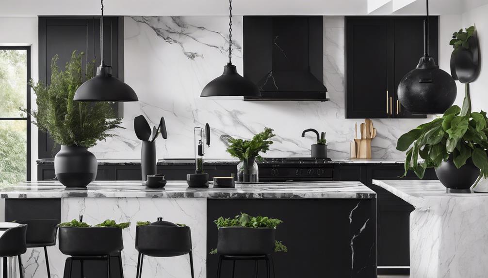 chic black kitchen essentials