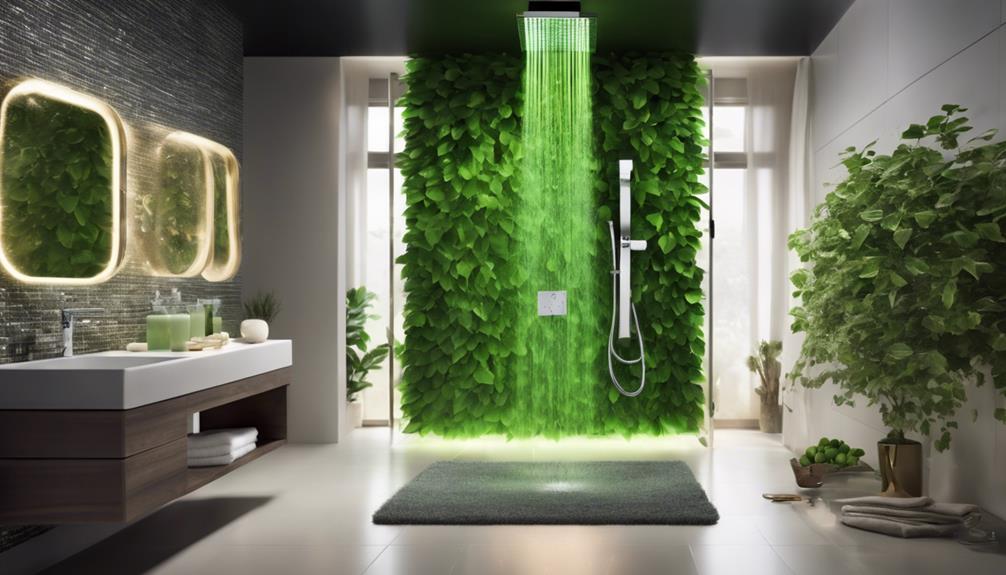 eco friendly led shower heads