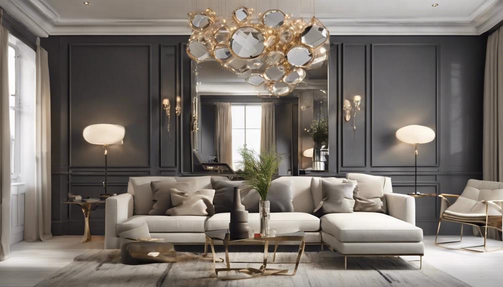 enhancing interiors with mirrors