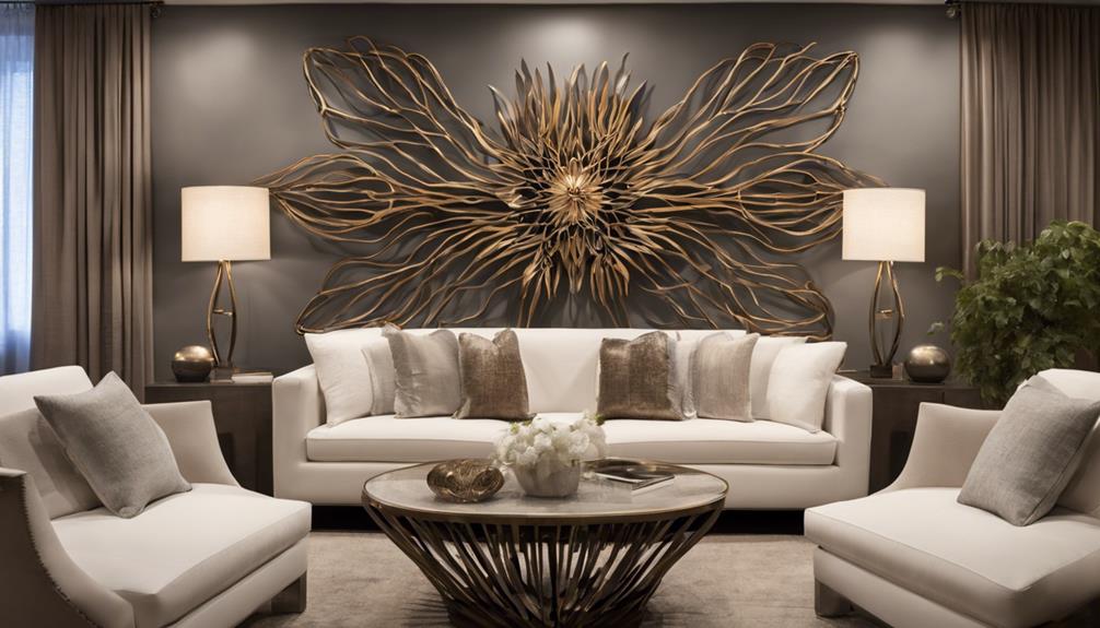 intricate metal wall art