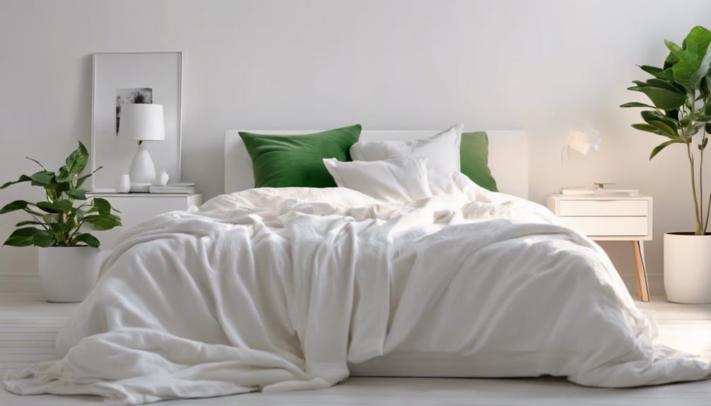 perfecting white bedroom design