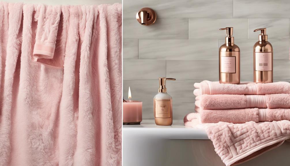 pink bathroom decor essentials