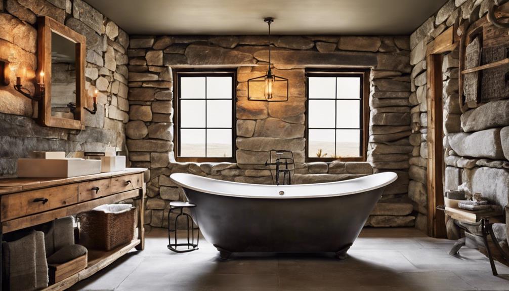 rustic bathroom decor essentials