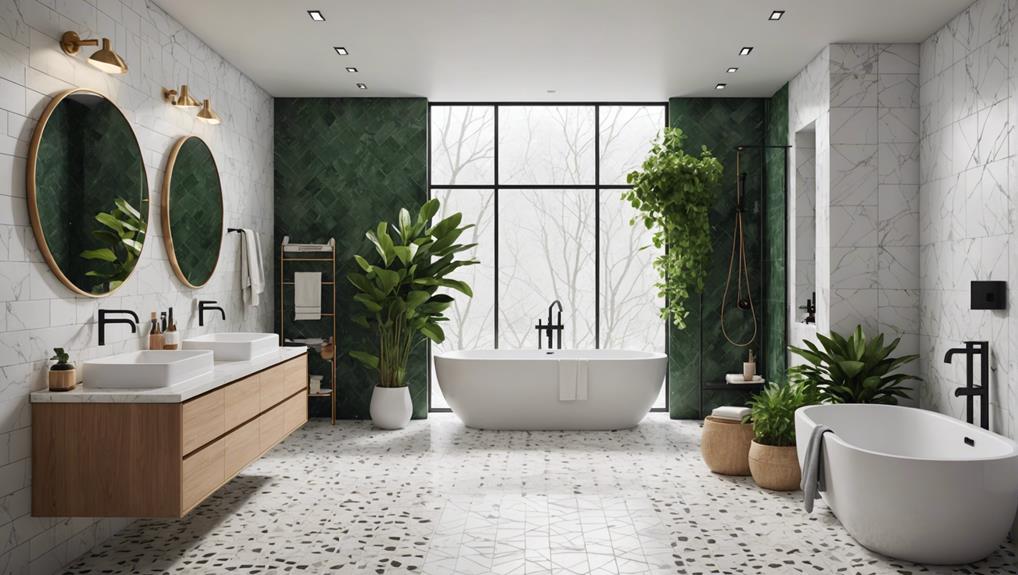 2024 bathroom wall trends