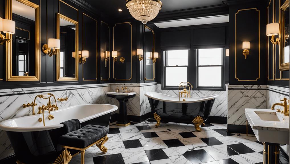 art deco bathroom inspiration