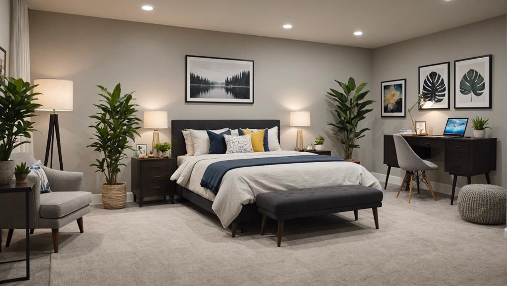 basement bedroom design tips