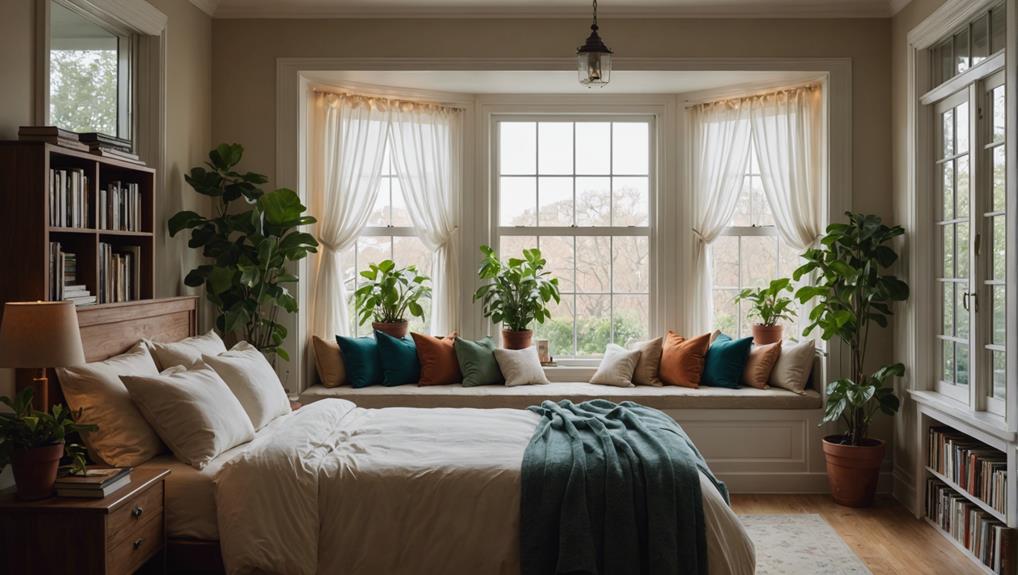 bedroom bay window ideas