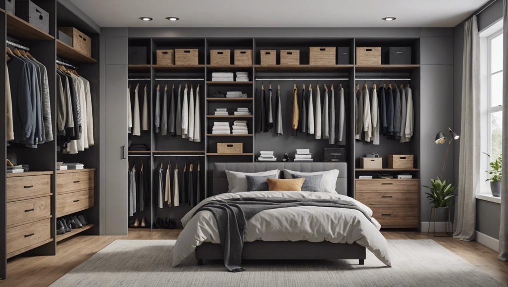 bedroom closet size guide