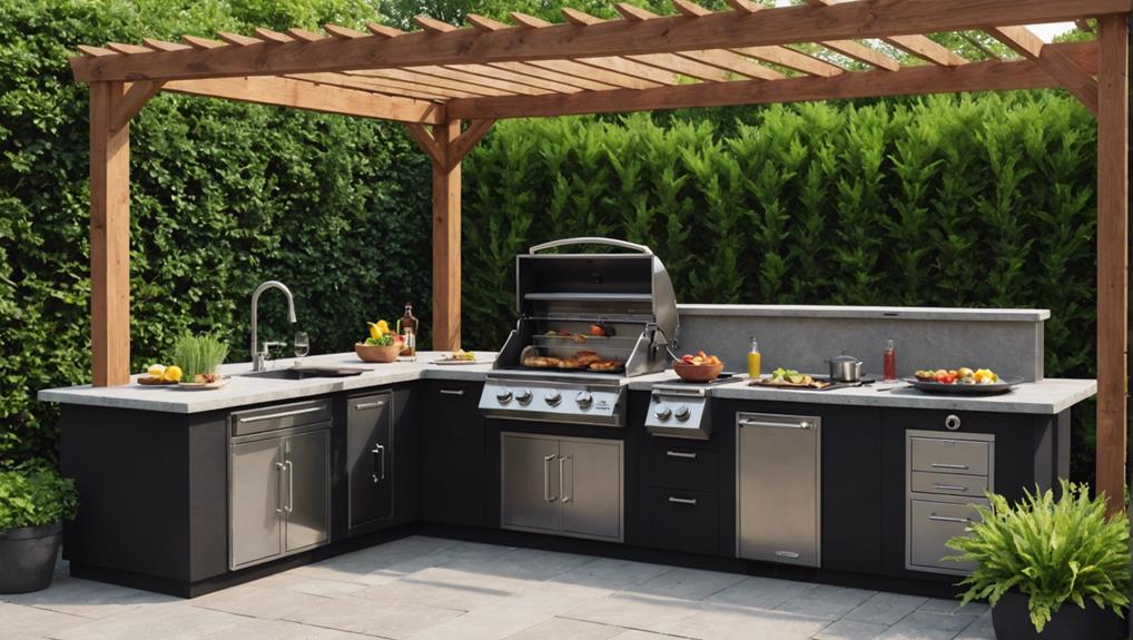 blackstone outdoor kitchens features