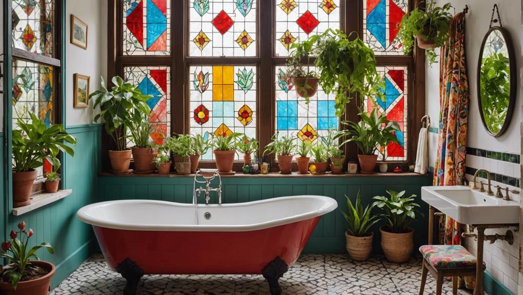 bohemian bathroom design ideas