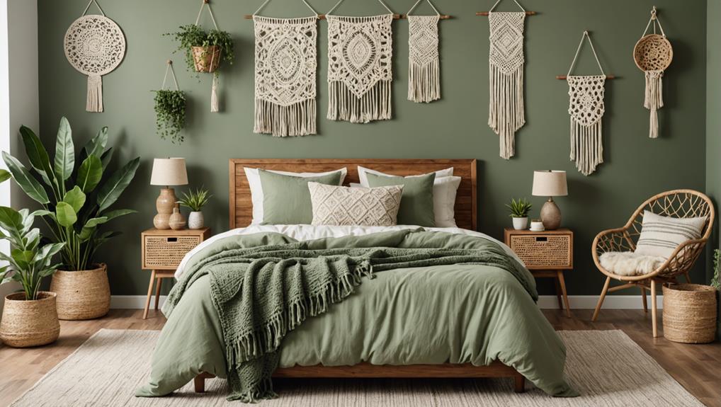 boho sage green inspiration