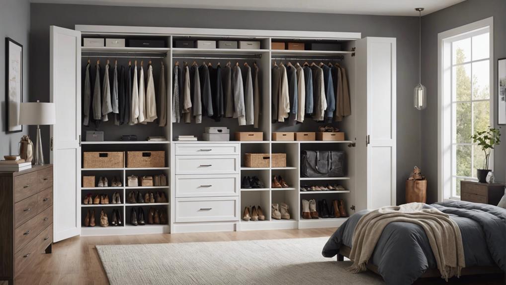 closet size for bedrooms