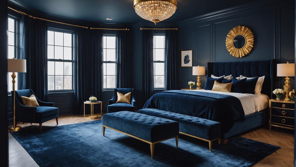 designing a dark bedroom