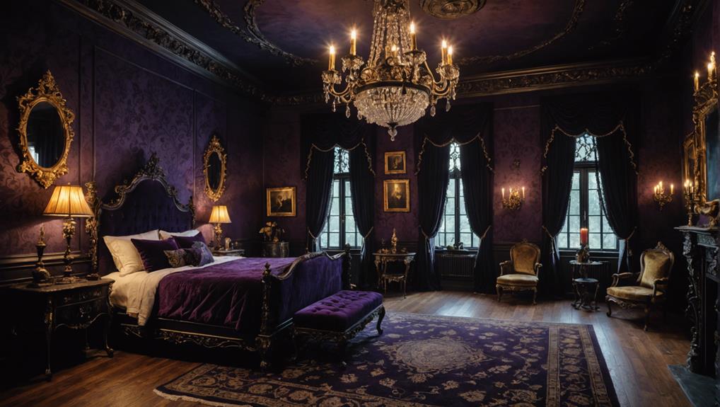 designing a dreamy gothic space