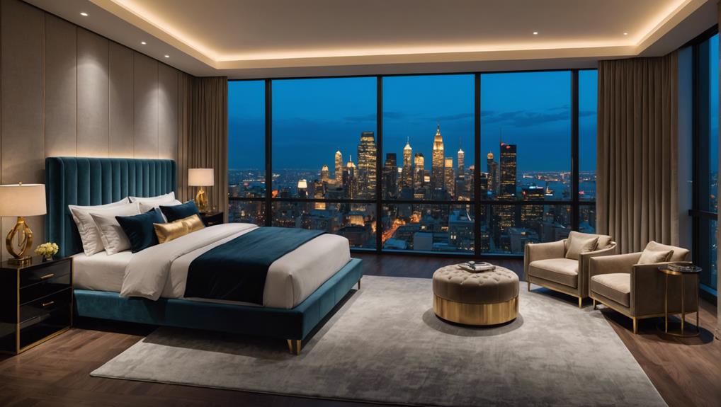 designing modern luxury bedroom