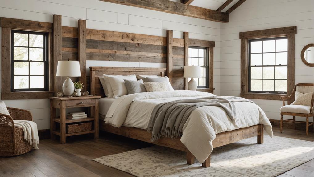 distressed wood decor elements