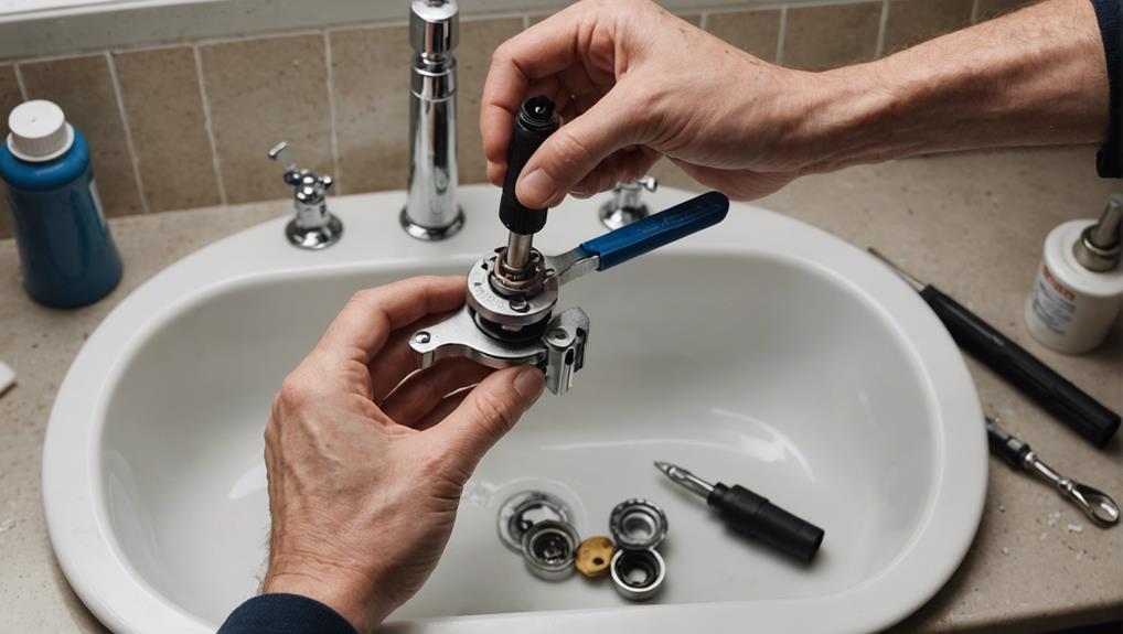 diy bathroom sink repair