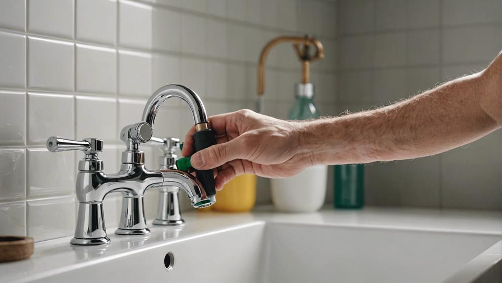 fixing a leaky faucet