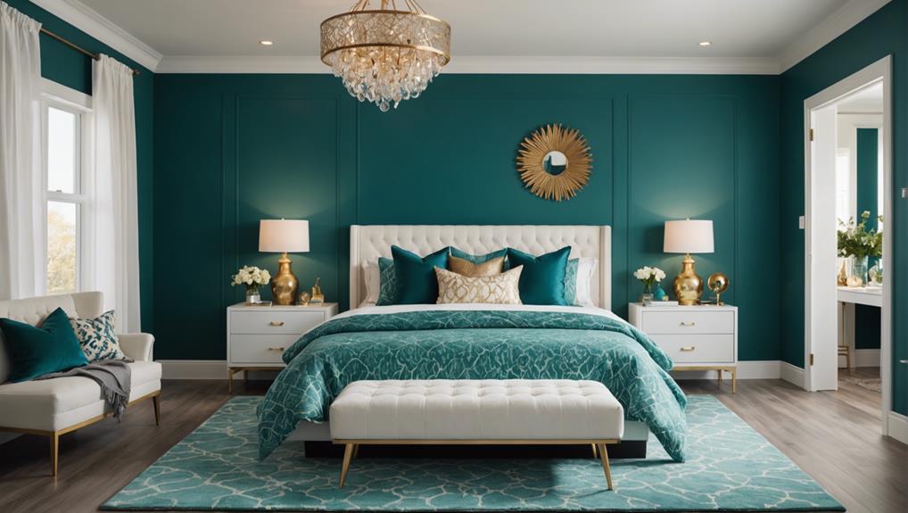 incorporate teal home decor