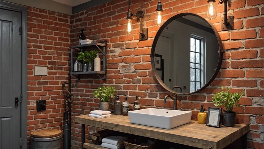 industrial and rustic blend