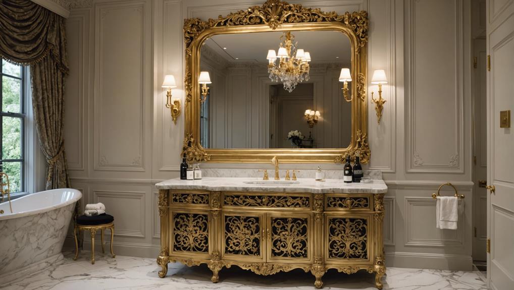 luxurious bathroom furniture choice