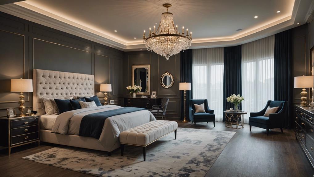 luxury master bedroom design