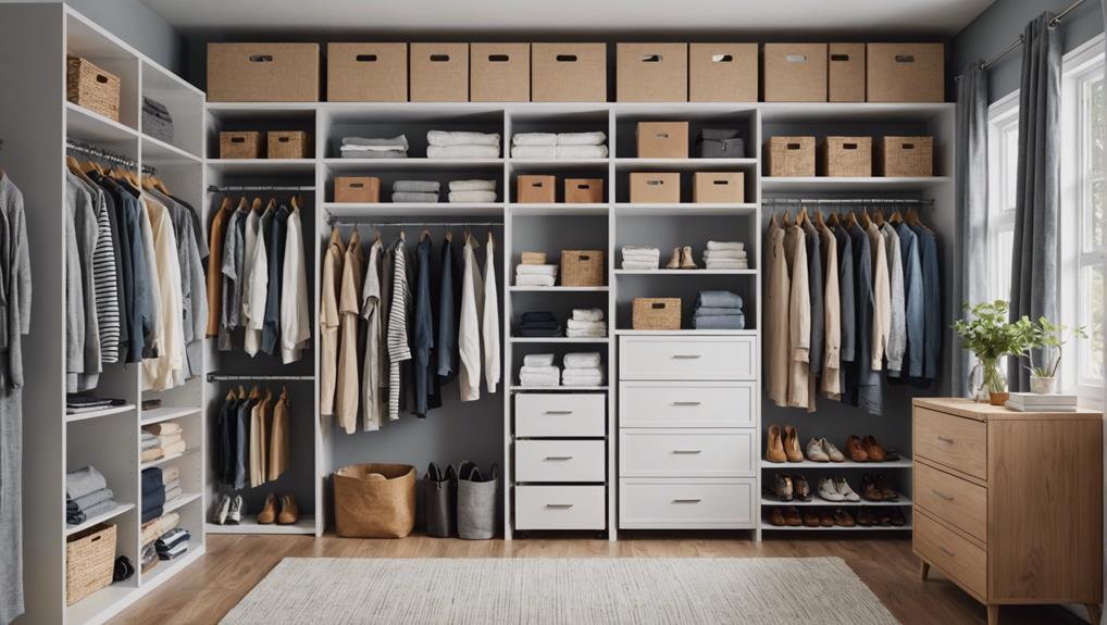 maximizing closet organization potential