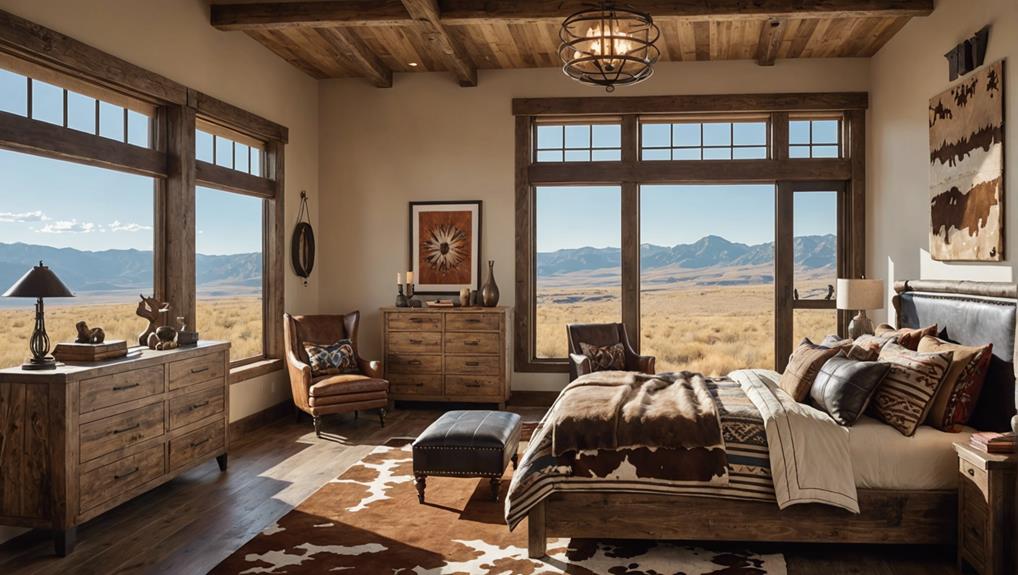 modern western bedroom decor