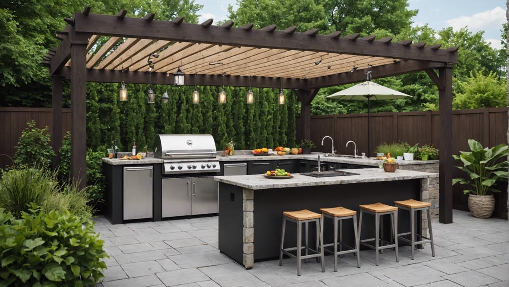 modular outdoor kitchen essentials