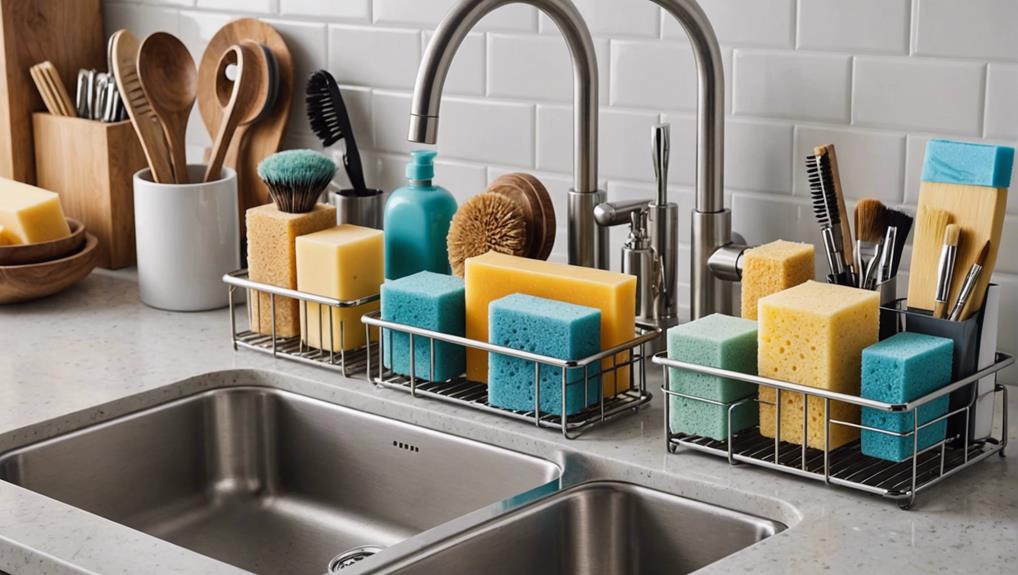 organize your sink space