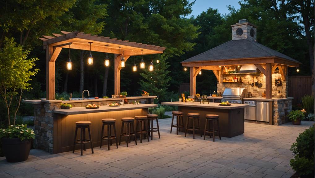 outdoor kitchen lighting tips