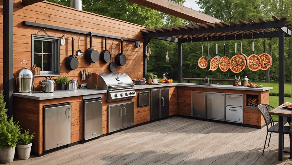 outdoor kitchen must haves list