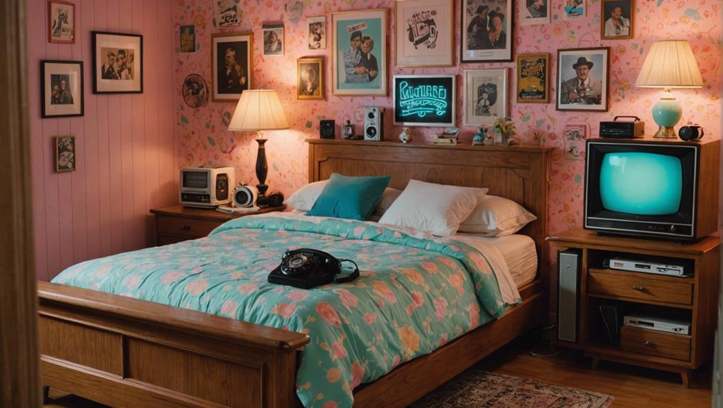 recreating 1980s bedroom decor