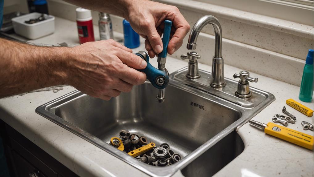 replace worn faucet parts