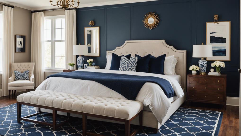 stylish preppy bedroom decor