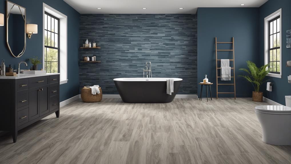 waterproof flooring for bathrooms