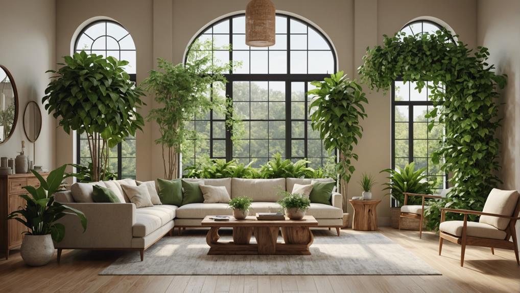 add green plants indoors