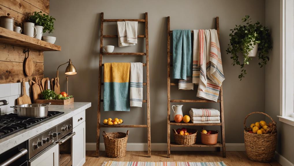 bathroom towel storage solution