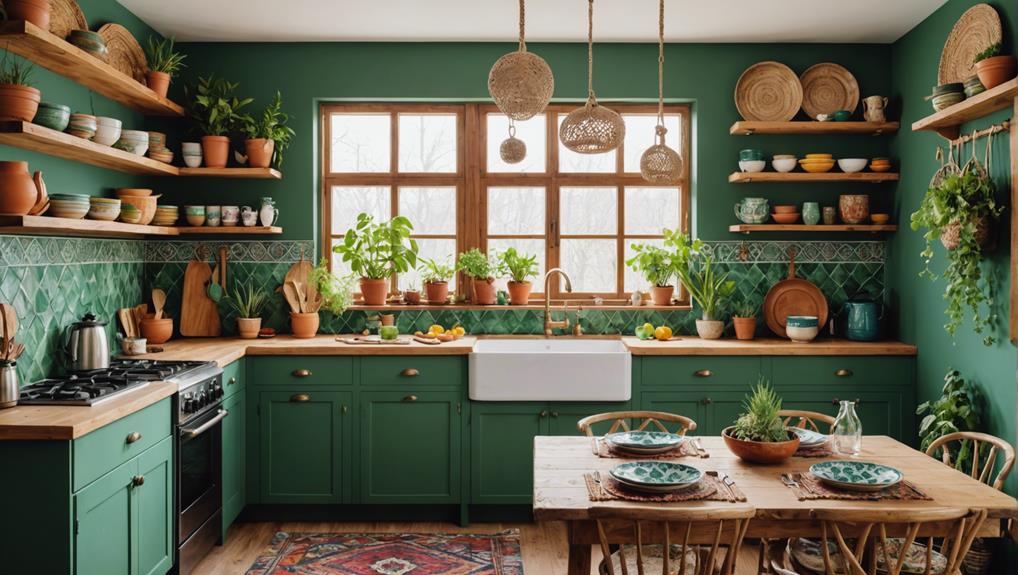 boho kitchen design guide