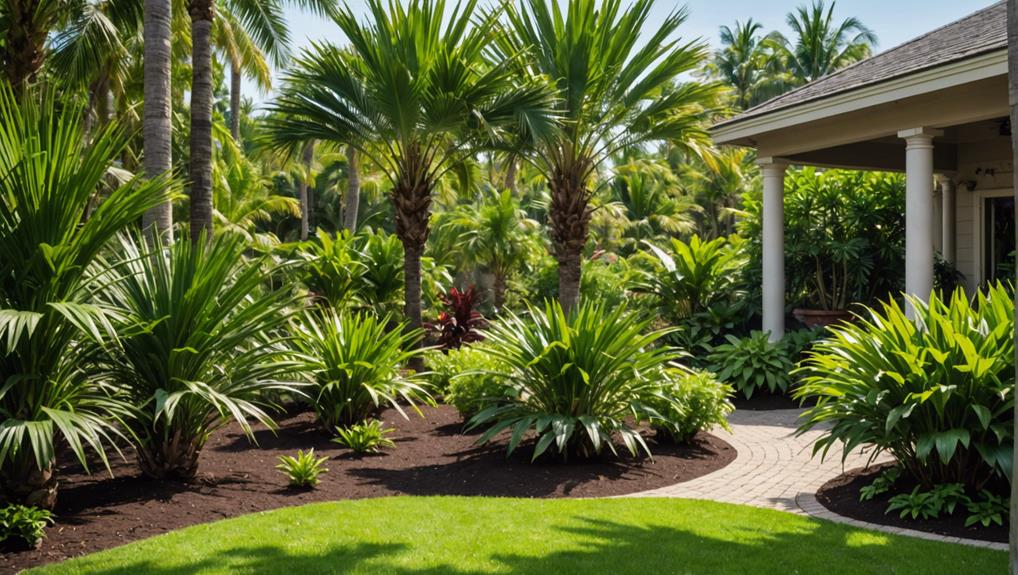 caring for outdoor palms