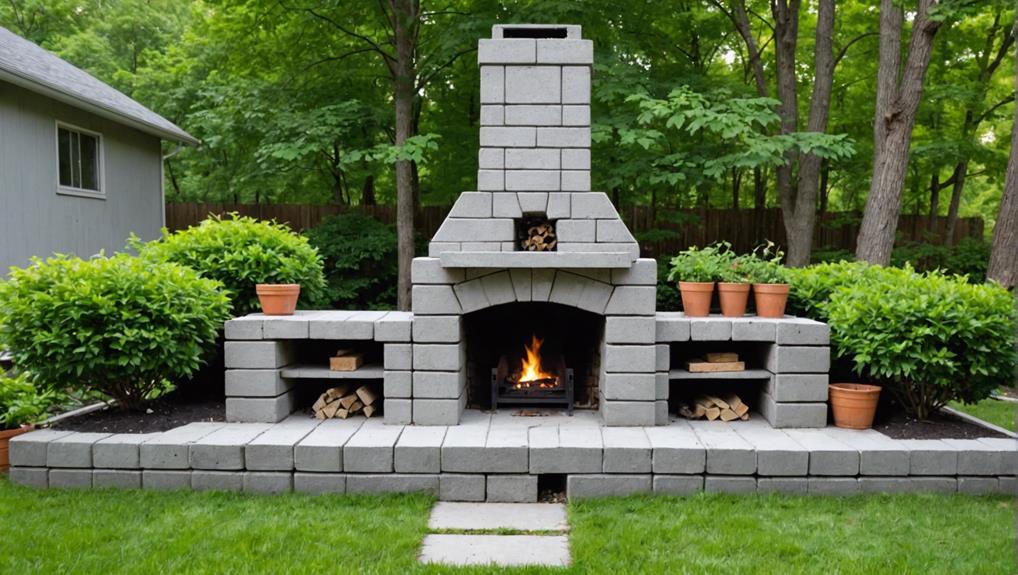 diy outdoor fireplace guide