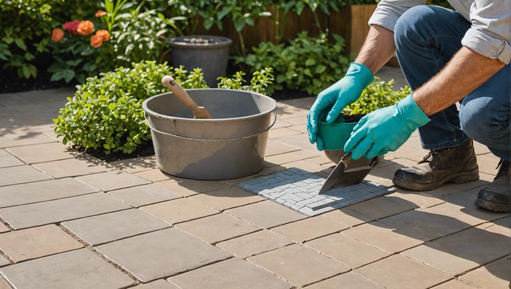 efficient outdoor tile installation