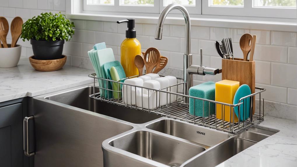 enhance kitchen sink organization