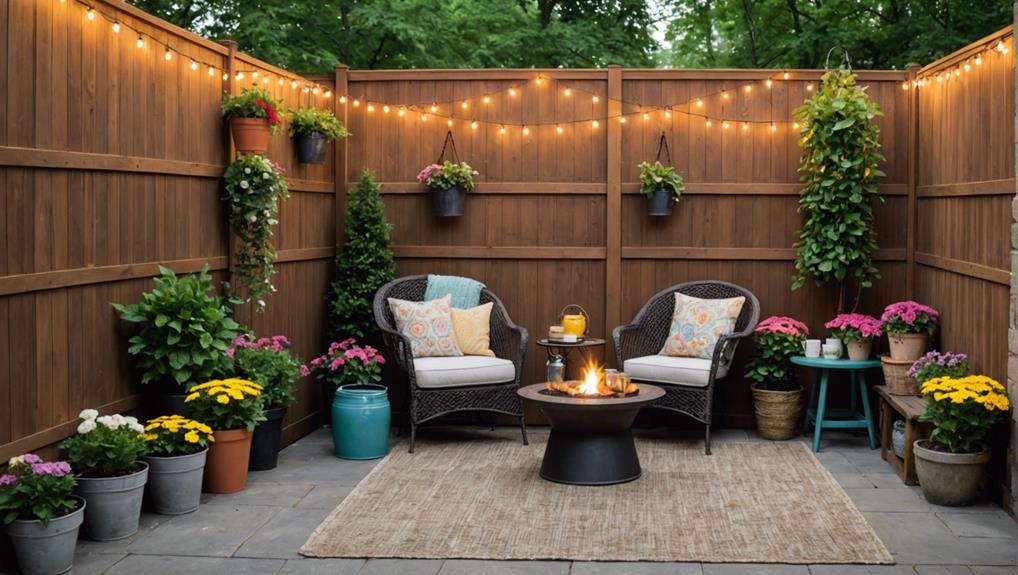 enhance outdoor space creatively