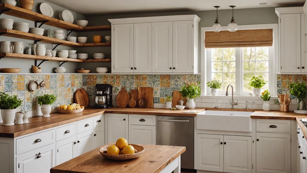 farmhouse kitchen tile backsplashes