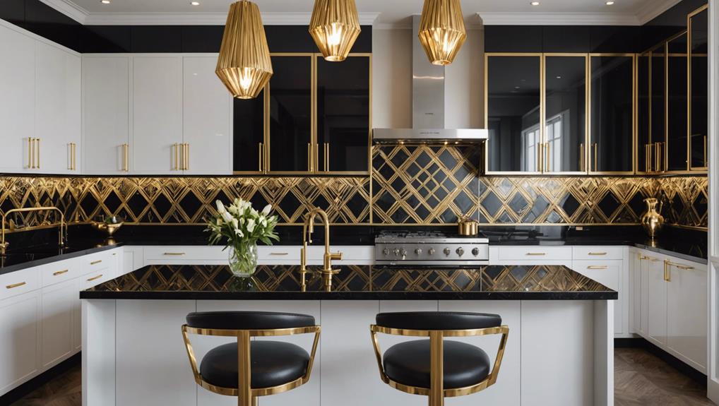 incorporate gold design elements