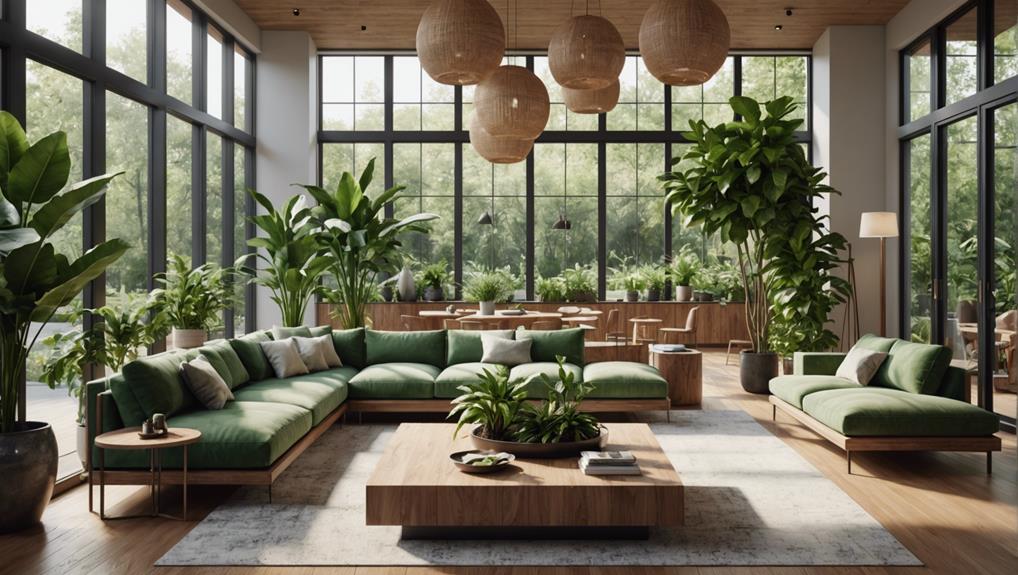 incorporate plants for ambiance