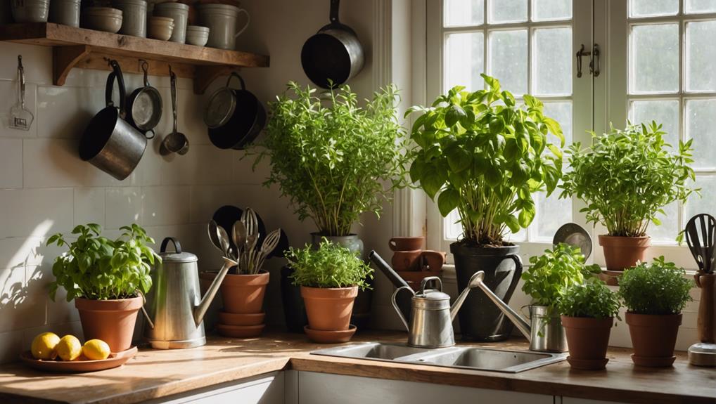 kitchen herb growing advice