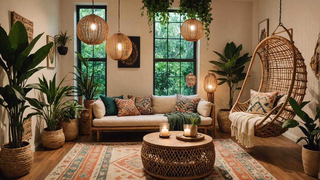 modern boho living essentials